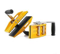 Aluminum Granite Clamps for Heavy Stone Transport, Non-Slip Panel Carriers with Ergonomic Handles, 350kg Load Limit, Lifting Tools for Job Sites
