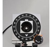 Aluminum Grinder Setting for DIAL Compatible For Eureka Mignon Grinders For Specialita, For Silenzio Models, 100-Point Scale Adjustment Faceplate