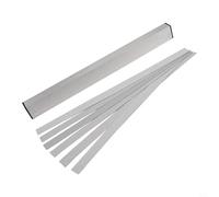 Aluminum Guitar Neck Fret Beam Leveling Bar with 6 PCS Sandpapers for Neck Leveling and Fretboard Refinishing (Leveling Bar+Sanding Paper)