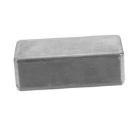 Aluminum Guitar Pedal Enclosure Stomp Box Case Silver DIY