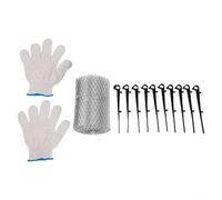 Aluminum Gutter Screen For Protection - 6 Metre Anti-Clogging Downpipe Filter Cover, Rust-Resistant Mesh Guard For Residential & Commercial Gutters, 127/150Mm(127mm)