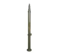 Aluminum Hand Crank Telescopic Masts Outdoor Lighting Lifting Pole(6M)
