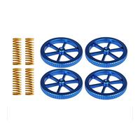 Aluminum Hand Twisting Leveling Nut and Hot Bed Die Spring 3D Printer Ender 3/Ender 5/5 Plus/Pro CR10S/10S Pro