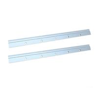 Aluminum Hanging Strips with Z-Shaped Concealed Hook for Flush Mounting of Wall Panels, Paintings, and Advertising Displays Offering Long-Lasting Use (12in)