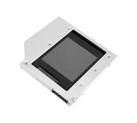Aluminum Hard Drive Mounting Adapter Tray Enclosure Laptop Bay Replacement for 5mm/7mm/9.5mm Hard Laptop Bay Bracket