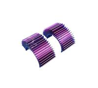 Aluminum Heat Sink For 540 550 Brushless Motors - RC Motor Cooling Heatsink 34.6mm Inner Diameter 28mm Height(Purple)