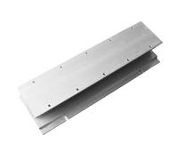 Aluminum Heat Sink SSR Dissipation for Single Phase Solid State Relay, Solid State Relay Radiator for Single Phase Dissipation, SSR Heat Sink Replacement, Silver