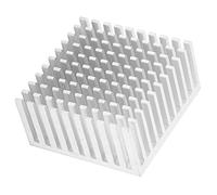 Aluminum Heat Sinks 40x20x40mm for High Power LED Amplifier Transistor - Silver