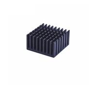 Aluminum HeatSink，Radiator ，Heat Sink DIY Heatsink 10pcs/lot 28x28x15mm Black Aluminum Heatsink Radiator Heat Sink for Electronic IC LED Computer COOLER COOLING