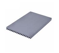 Aluminum HeatSink，Radiator ，Heat Sink DIY Heatsink DIY Aluminum Heatsink 100x61x5.5mm Radiator Heat Sink For Chip LED IC Electronic Cooler Cooling