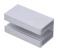 Aluminum Heatsinks 100x50x50mm Heat Sink U Type Heatsink for Set Top Boxes LEDs Players Routers Security CPU Equipment MOS Modules