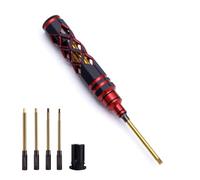 Aluminum Hexagonal Shafts Screwdriver for Quadcopter Assembly 1.5mm to 3mm Size Portable Hobbyist Toolkit Alloy Steel Interest Tool for Electronics Repair