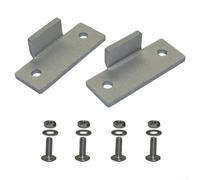 Aluminum Hinge Kit for Technics SL-D2 SL-3200 B2 Turntables Designed to Replace Worn Hinges and Restore Dust Cover Movement Accuracy