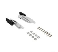 Aluminum Hood Latch Release Kit for Honda Civic EG DC2 1992-2001 - for Quick Open for bonnet Lock Handle Assembly Silver Finish