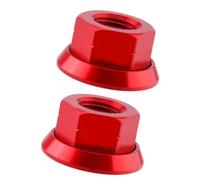 Aluminum Hub Nut 10 Mm Fine Thread Wheel Hardware for Cycling Maintenance, Workshop Stocking, and Repair Benches Cycling Hub Hardware Wheel Fastener Fine Thread Alloy Repair Part Road Trail Garage