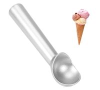 Aluminum Ice Cream Scoop - Heavy-Duty Non-Stick Scooper for Hard Ice Cream, Gelato & Frozen Yogurt - Ergonomic Handle, Dishwasher Safe