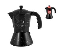 Aluminum Induction Coffee Maker Stone Decor 9 Cups Home