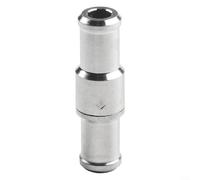 Aluminum Inline Check Valve for Non-Self-Priming Hydraulic & Kitchen Pumps, One-Way Non-Return Valve 0.2-6 Bar, 6/8/10/12mm Vacuum Hose Compatible with Cars, Caravans, Agriculture(12mm)