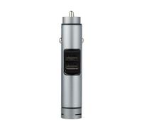 Aluminum Intelligent Car Charges Diffuser Double USB Ports Fragrant Tablets Longlasting Fragrances Quiet Operate for Vehicle Double USB Charges