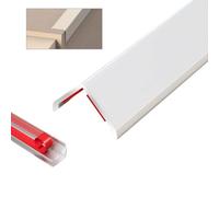 Aluminum L Molding Corner Guards，Wall Corner Protector, 90-Degree Angle For Home,Office,Commercial Wall Protection, Self Adhesive Edge Trim(Silver,1.5x80cm)