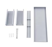 Aluminum Ladder Leveler and Stabilizer Tool 55.8 x 19cm Stair Extension with Non-Slip Surface for Safe Leveling Adjustable Base for Straight and Telescopic Ladders