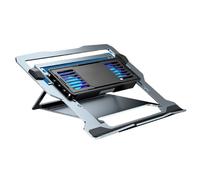 Aluminum Laptop Cooling Pad Gaming Laptop Coolers Quiet Cooling Fan Folding Bracket For Heights Stand Accessories Holder