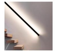 Aluminum LED Stair Railing Light Wall-Mounted Corridor Applique with Control Switch Indoor/Outdoor Illuminated il Lighting (Color: ***)