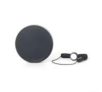 Aluminum Lens Cap for Kodak MS300/C300R Cameras, 7.6 x 1.5 x 7.6 cm, Dustproof & Scratch-Resistant, Soft Sponge-Lined, Secure Strap Attachment(Black)