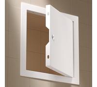 Aluminum Lockable Inspection Hatch, Ceiling & Walls Service Door Cables Electrical Plumbing Access Panel, Attic Access Hole Door Cover Waterproof(500x500mm/20x20in)