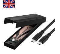 Aluminum M.2 NVMe Enclosure - 10Gbps USB SSD Adapter for Versatile Use