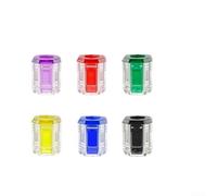 Aluminum Magnetic Ring For 6.35mm Bits Prevents Screw Drop Offs Enhances Driver Stability Precise Ctrol In Tight Areas Build For Frequent Use Lightweight And Portable For On Repairs(A)