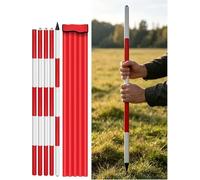 Aluminum Measuring Rod, Suitable for Surveying, Depth Measurement(5 meters/16.4 ft)