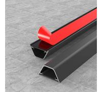 Aluminum Metal Surface Cable Raceway Wire Molding, Self-Adhesive Floor Cable Covers for Cords/Wire Management, Home Office Music Room Corner Cables Concealer(ligjt Grey,L 1.5m - w 15mm)