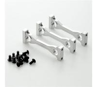 Aluminum Middle Car Frame Code RC Parts for Tamiya 1/14 Tractor Truck RC Car, Silver