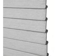 Aluminum Mini Blinds, 1" Slat Cordless Window Shades, Waterproof Venetian Blind 24" 28" 32" 40" 48" Room Darkening Horizontal Blinds(Gray)