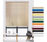 Aluminum Mini Blinds for - Horizontal Venetian Camper Shades Adjustable Slat Window Coverings W90xH250cm/36x99in Vinyl & Aluminum Design Perfect for Home & RV