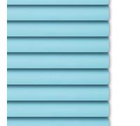 Aluminum Mini Blinds Venetian Blind Horizontal Window Shades, Blackout Curtain Blinds for Window Treatments Home Décor 50cm 60cm 70cm 80cm 90cm 100cm 130cm 150cm Wide(Sea blue)