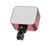 Aluminum Miniature LED Fill Light with 3 Color Temperatures Cold Shoe Mount for Camera Phone Vlog Photography Live Streaming Smartphone Photography Light