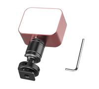 Aluminum Miniature LED Fill Light with 3 Color Temperatures Cold Shoe Mount for Camera Phone Vlog Photography Live Streaming Travel Vlog Light Set