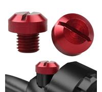 Aluminum Mirror Hole Plugs - 2 Pcs M10x1.25 Blanking Screws, Rust-Resistant Rear View Mirror Caps | Right Left Car Replacement Plugs, Automotive Exterior Accessories, Proof Fit