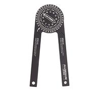 Aluminum Miter Saw Protractor,Angle Finder with Accurate 2 Laser Engraving Scales,Efficient Angle Finder Protractor for Carpenters Plumbers and All Building Trades