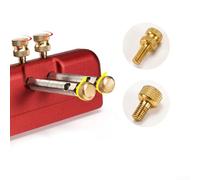 Aluminum Mortise Marking Gauge with Adjustable Rods and Leveling Features for Efficient Woodworking and Scribing