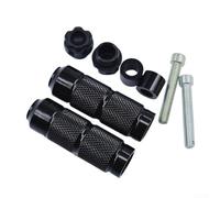 Aluminum Motorcycle Accessory Pedals Improve Your Riding with Practical Features (Black)