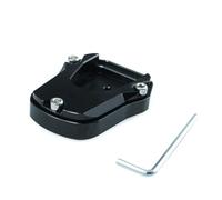 Aluminum Motorcycle Bike Kickstand Extender Foot Side Stand Extension Foot Pad Plate Compatible For NS125 NX125 Pads Of Pain For Men Cleansing Body Non Slip High Cushions Reusable Motorcycle