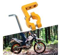 Aluminum Motorcycle Bracket Extension Mount Aluminum Motorcycle(gold)