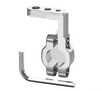 Aluminum Motorcycle Bracket Extension Mount Aluminum Motorcycle(silver)