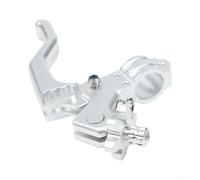Aluminum Motorcycle Clutch Lever 22mm Stunt(silver)