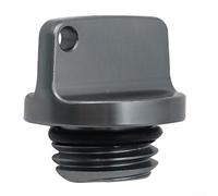 Aluminum Motorcycle Engine Oil Cap Screw Filler - M8 Threaded Bolt for Most Bikes Red Black Blue Green Yellow Grey(Gray)