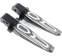 Aluminum motorcycle foot pegs ForZA350 For forza For 350 For NSS350 2020-2023 Motorcycle(Titanium)