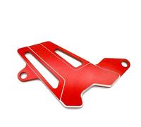 Aluminum Motorcycle Front Sprocket Cover Chain Guard Protector For CRF250L 2012-2019 For CRF250RALLY Chain Protector Guard(Red)